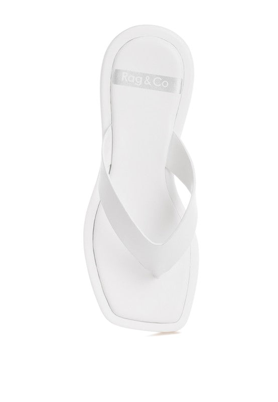 Makawi Thong Toe Slip Ons