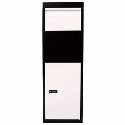 Galvanized Steel Parcel Mailbox w/Code Lock &amp; Mounting Hardware