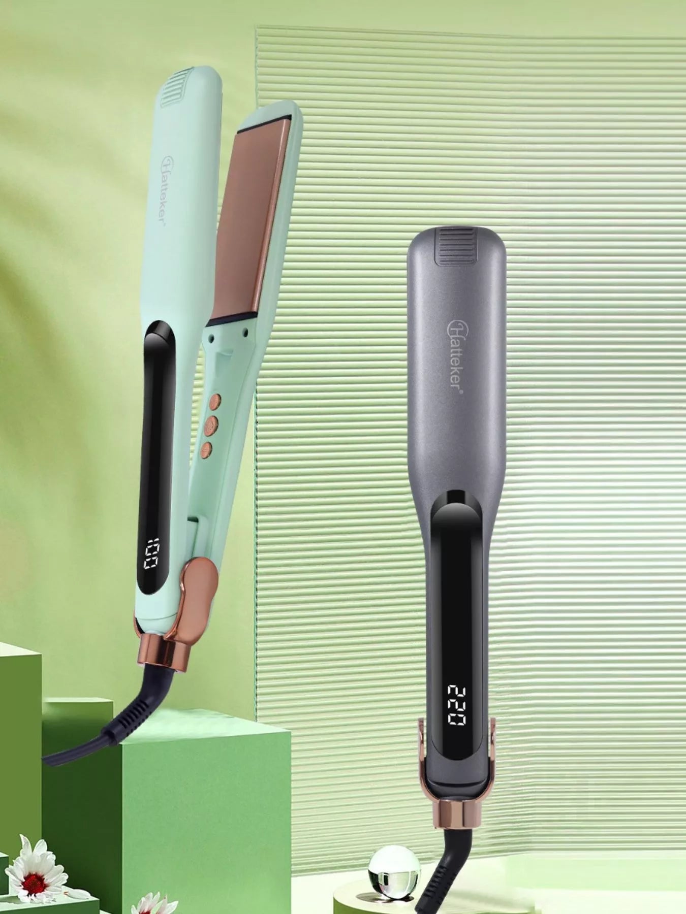 Adjustable Temperature Hair Straightener - Loving It Shop