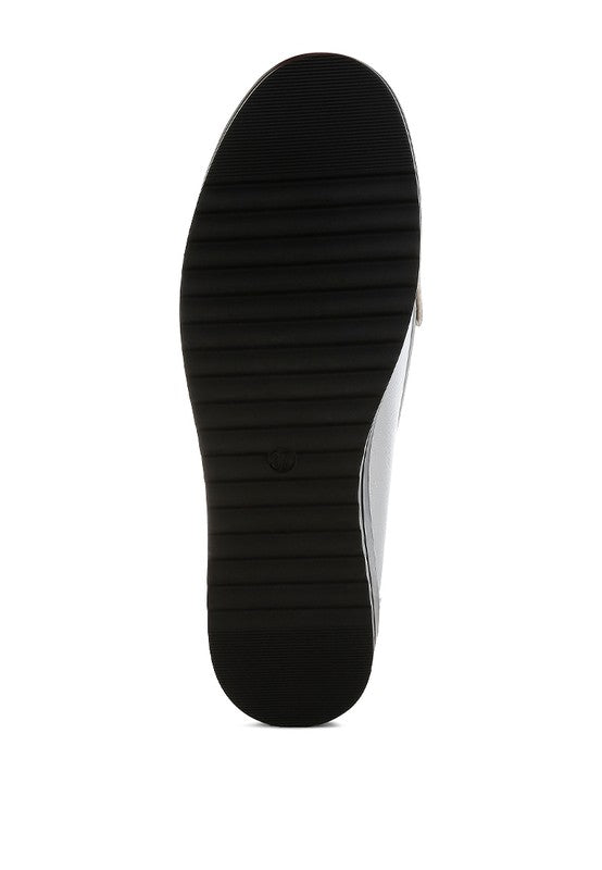 Larana Metallic Tassel Detail Loafers - Loving It Shop