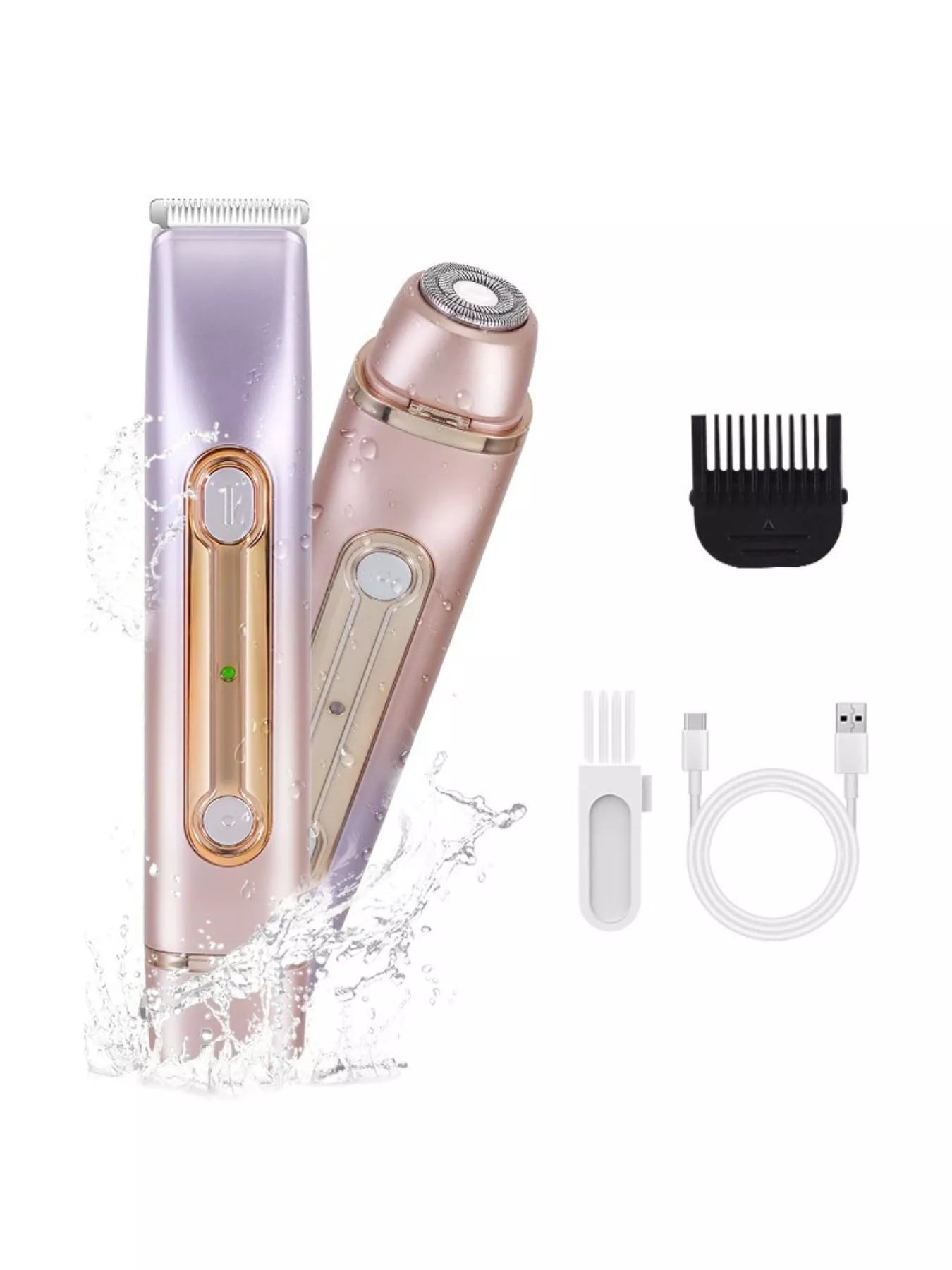 2 - in - 1 Painless Electric Hair Removal - Loving It Shop