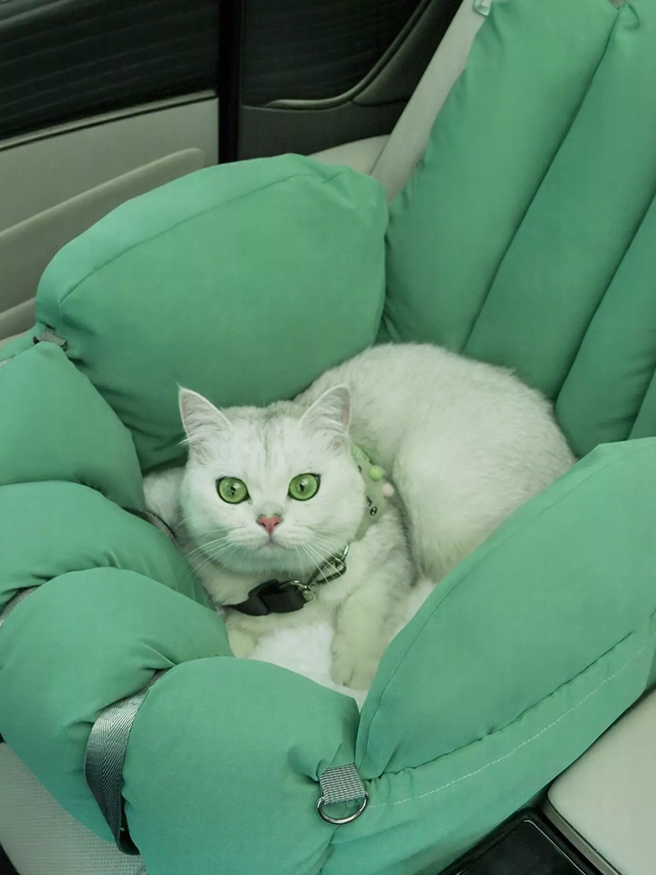 Comfortable &amp; Portable Pet Car Nest