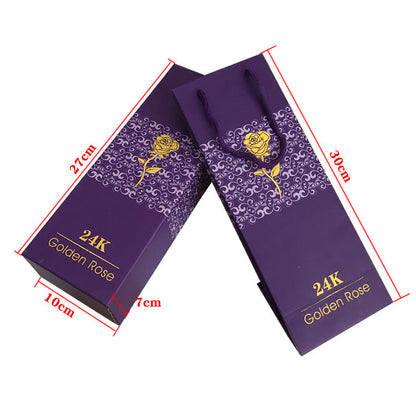 24K Gold Foil Rose - Gift for Mother&