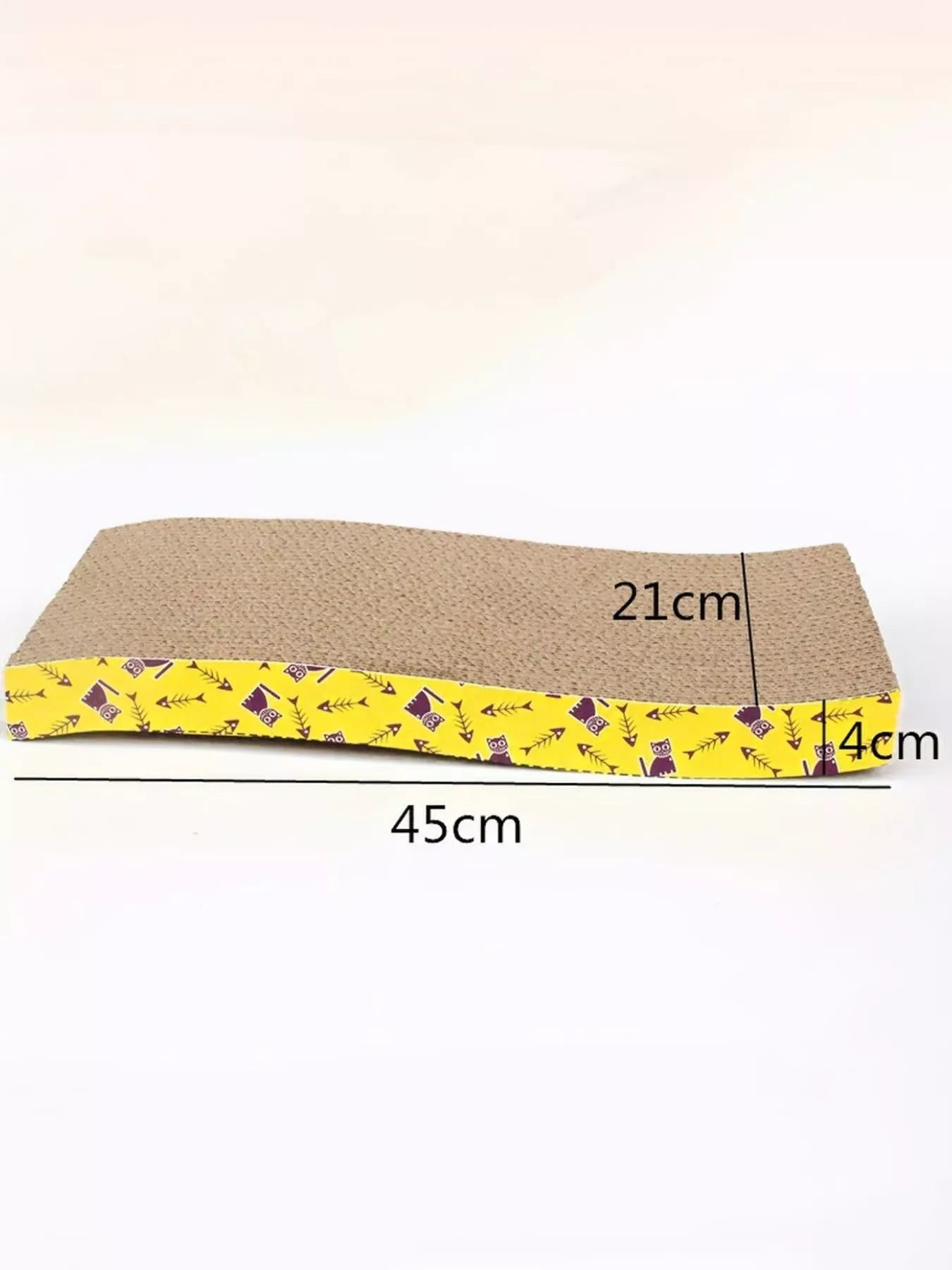 Durable Corrugated Cat Scratching Posts with Cartoon Pattern - Loving It Shop