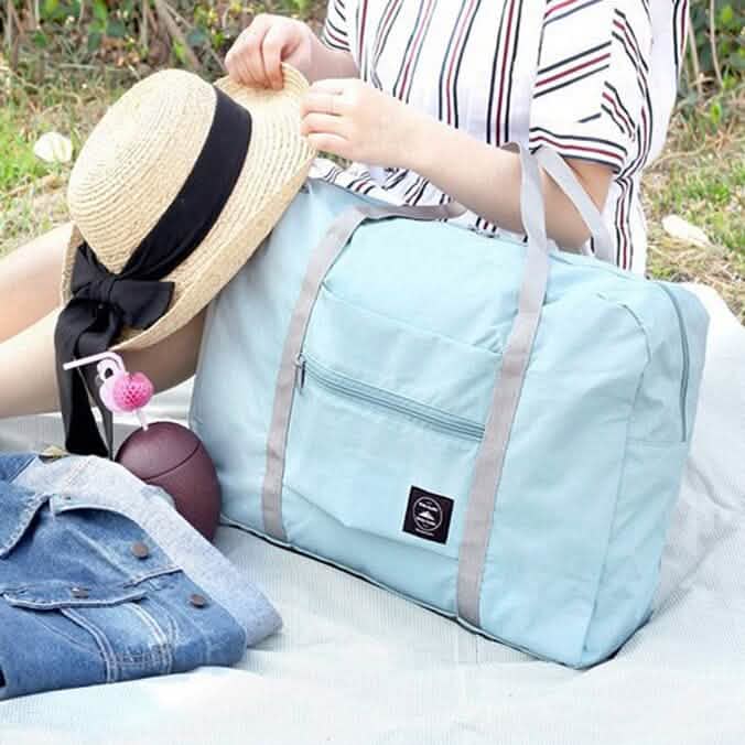 3-Pack: Compact &amp; Stylish Foldable Travel Storage Bag