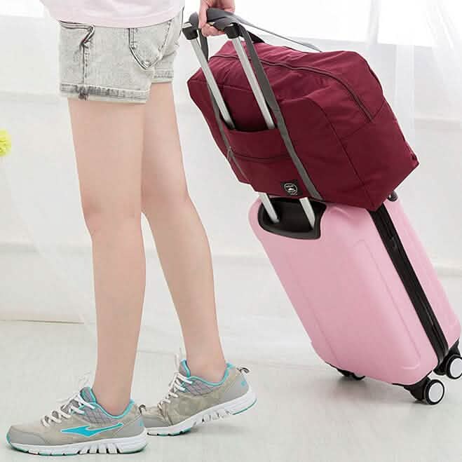 3-Pack: Compact &amp; Stylish Foldable Travel Storage Bag