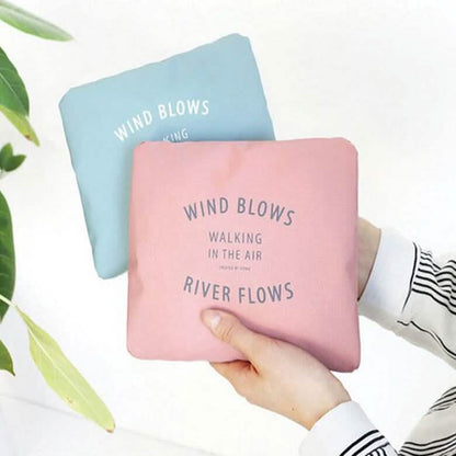 3-Pack: Compact &amp; Stylish Foldable Travel Storage Bag