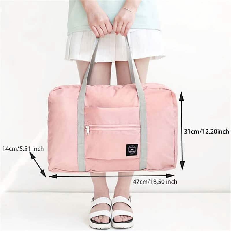 3-Pack: Compact &amp; Stylish Foldable Travel Storage Bag