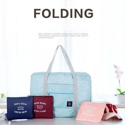 3-Pack: Compact &amp; Stylish Foldable Travel Storage Bag
