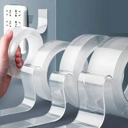 3-Pack: Reusable &amp; Washable Nano Double-Sided Tape