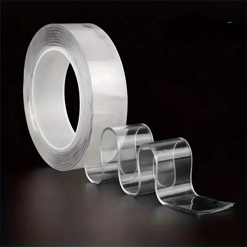 3-Pack: Reusable &amp; Washable Nano Double-Sided Tape