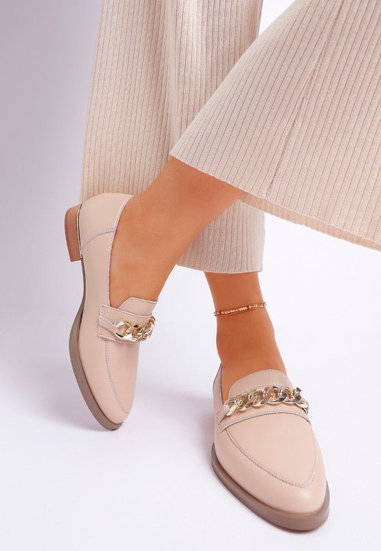 POLA Leather Horsebit Loafers - Loving It Shop