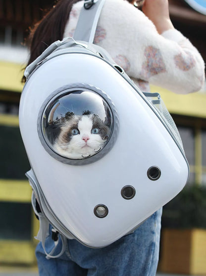 Space Capsule Transparent Pet Carrier Backpack - Loving It Shop