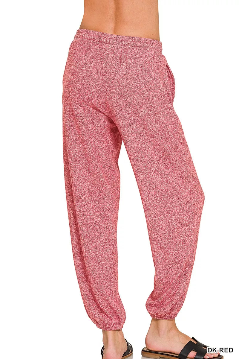 Soft Melange Hacci Jogger