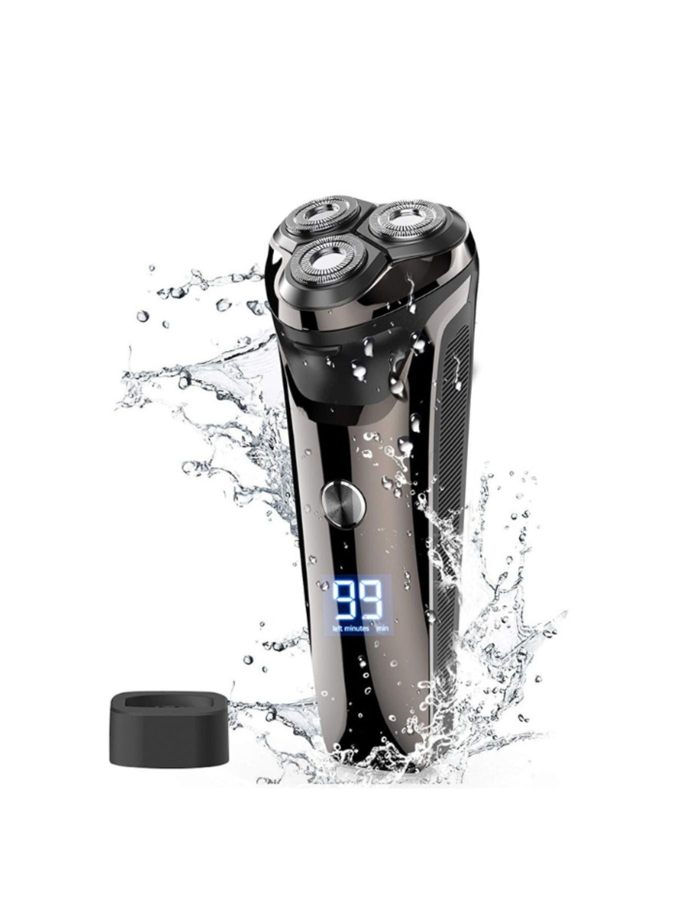 Electric Rotary Shaver with LED Display - Loving It Shop