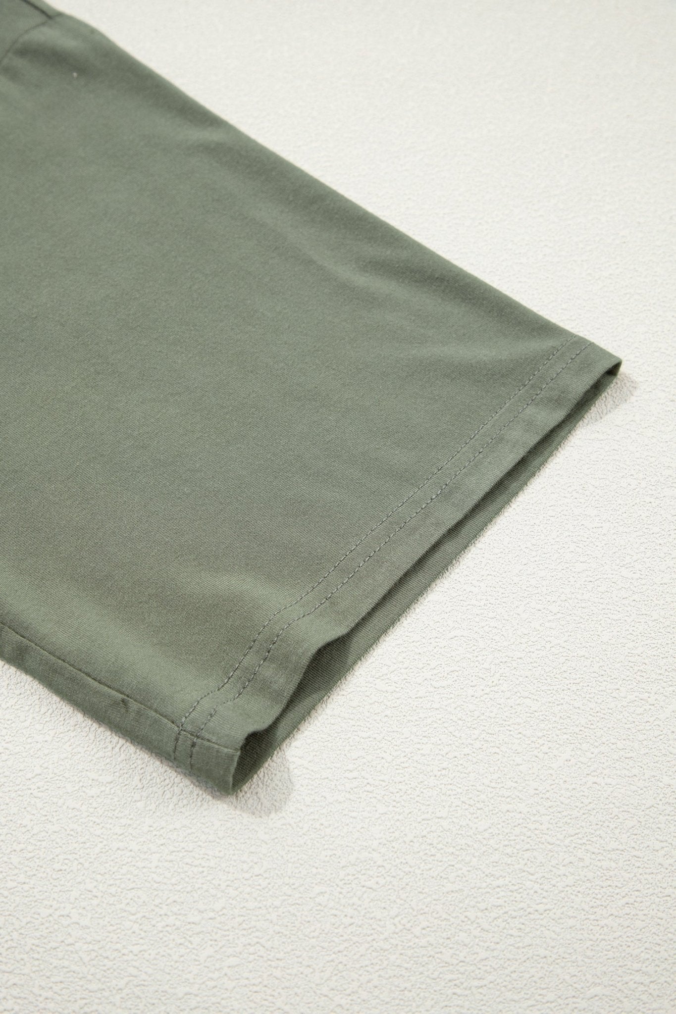 Laurel Green Solid Color Oversize Tee Tie Wrap Mini Skort 2pcs Set - Loving It Shop