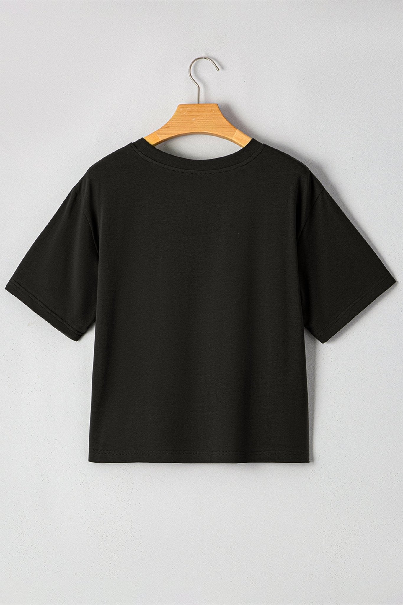 Carbon Grey Plus Size Western Aztec Bull Skull Printed T Shirt - Loving It Shop