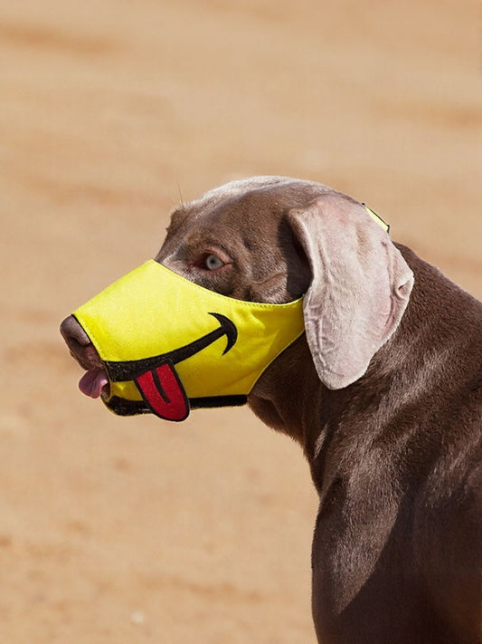 Funny Face Anti - Bite Pet Muzzle - Loving It Shop