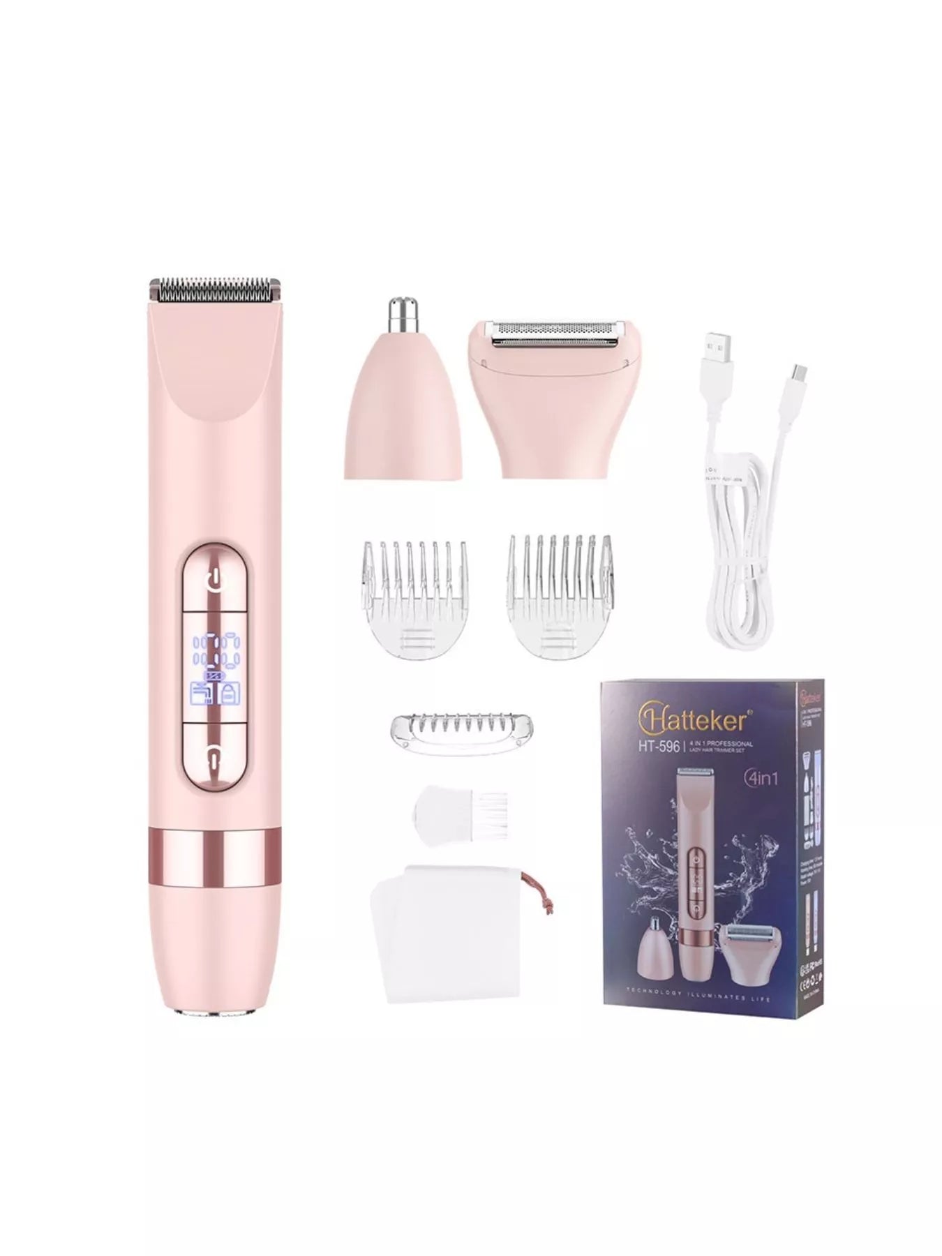 4 - in - 1 Multifunctional Painless Hair Removal - Loving It Shop