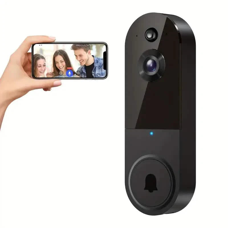 1080P HD Smart Doorbell Camera with AI Detection &amp; Night Vision