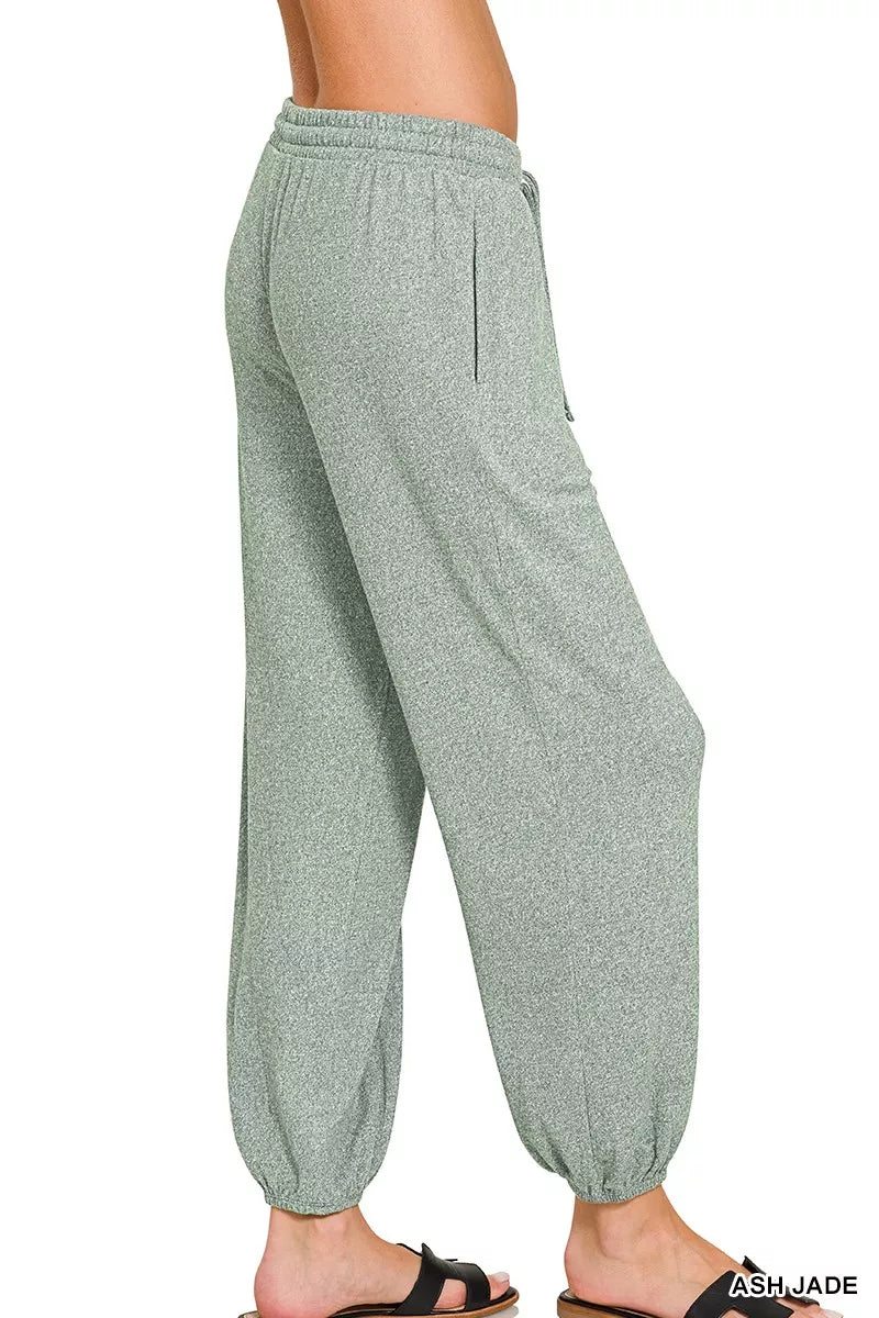 Soft Melange Hacci Jogger