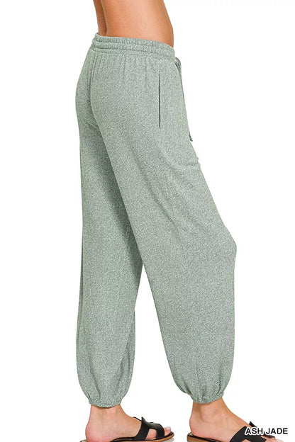 Soft Melange Hacci Jogger
