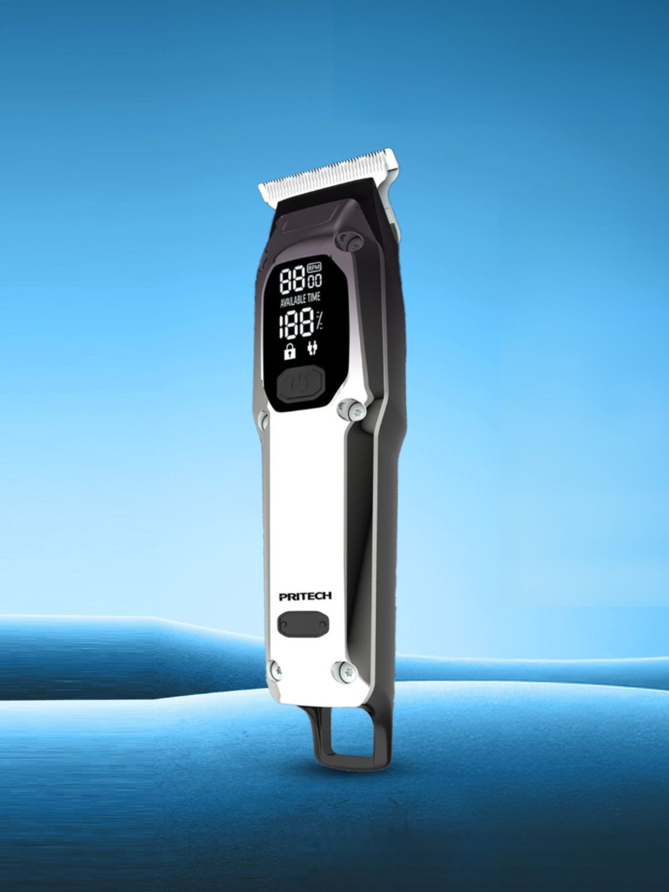 Cordless Hair Clipper with LED Display - Loving It Shop