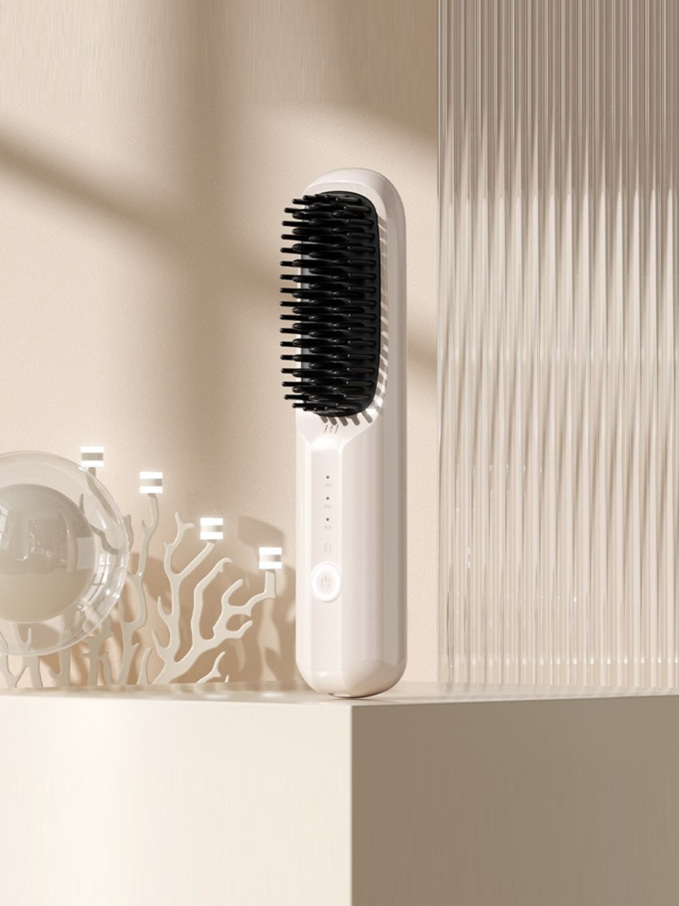 Portable Heated Straightening Comb - Loving It Shop