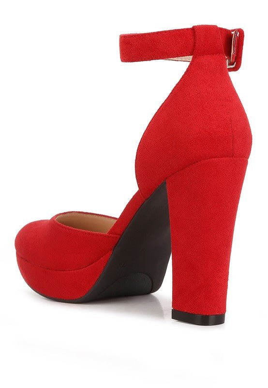 Inigo Interchangeable Ankle Strap Platform Sandals - Loving It Shop