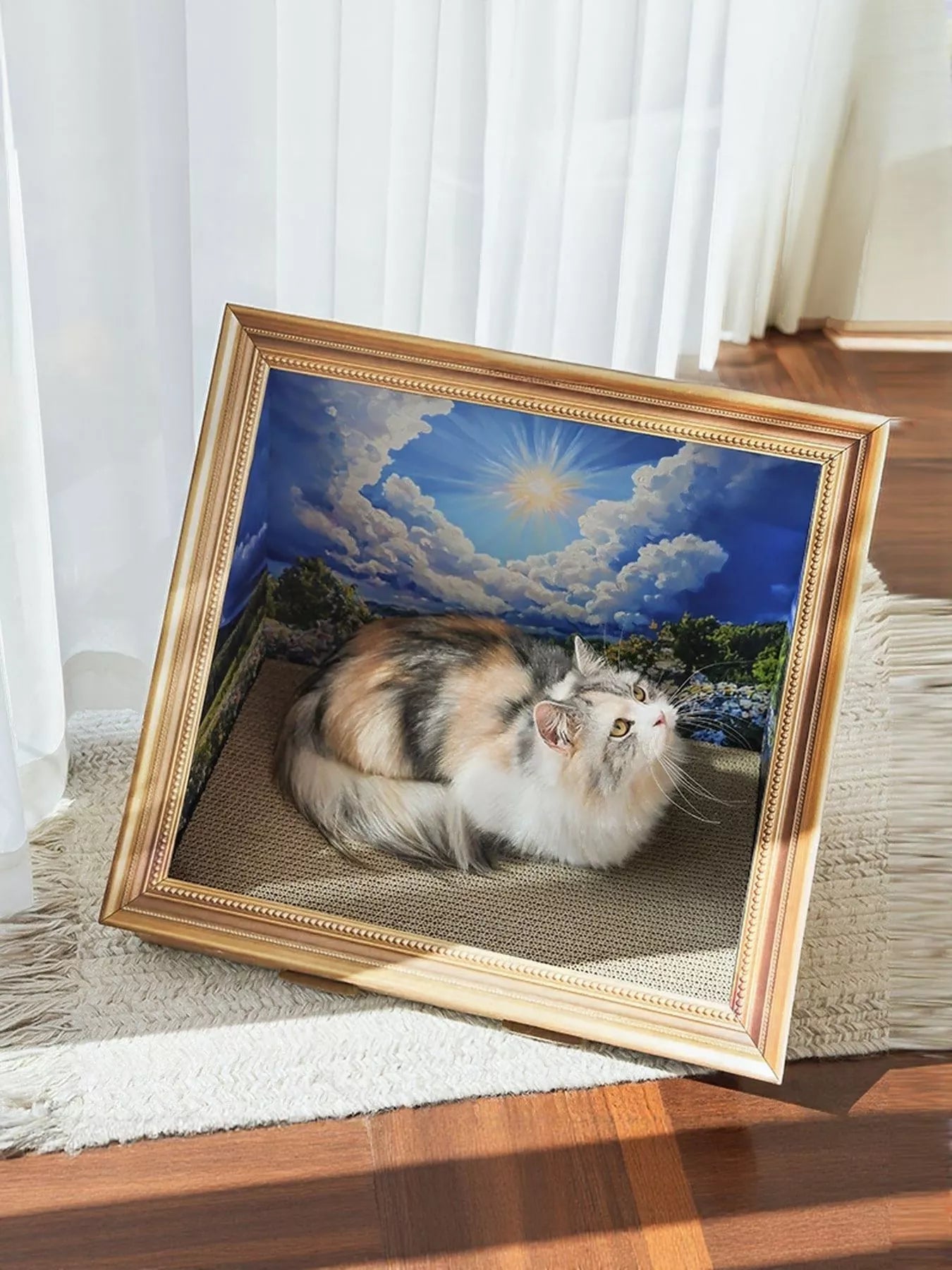 Artistic Frame Cat Scratcher Nest - Loving It Shop