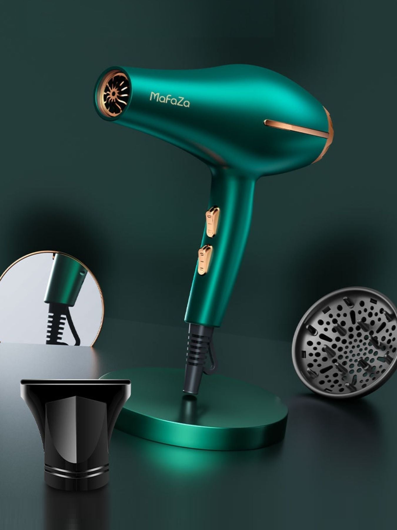 Adjustable Temperature Hair Dryer - Loving It Shop