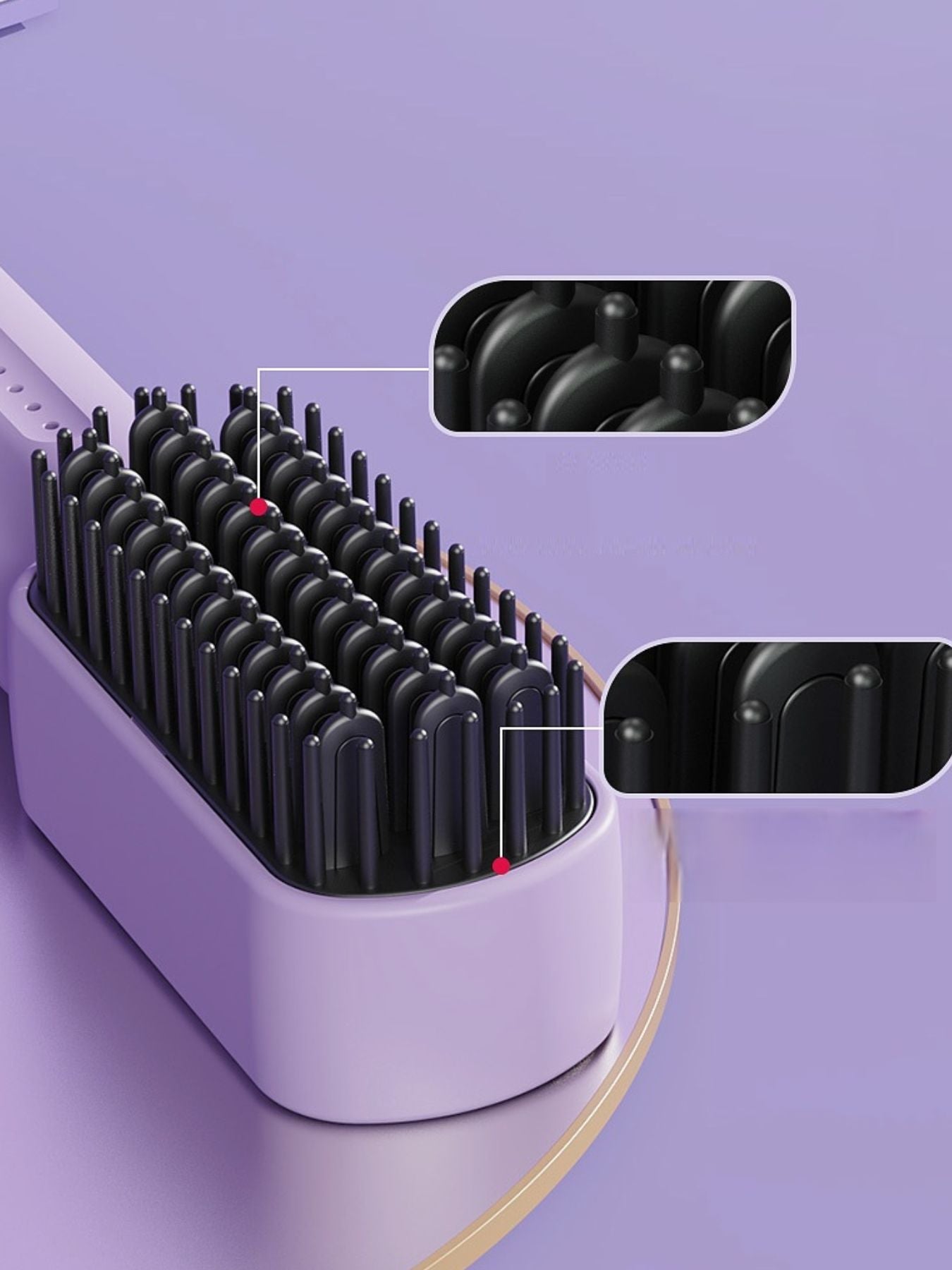 Portable Heated Straightening Comb - Loving It Shop