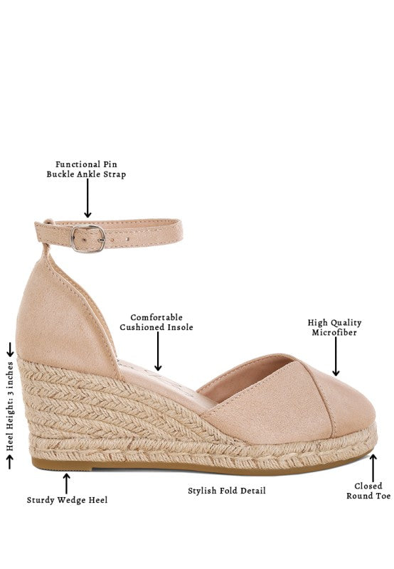 Sorcruz Wedge Heel Espadrilles Sandals