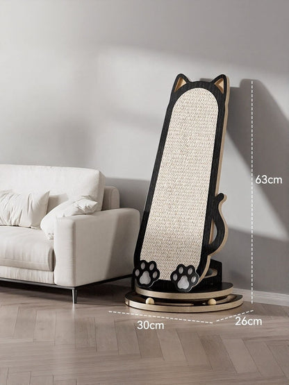 Cat-Shaped Scratching Post