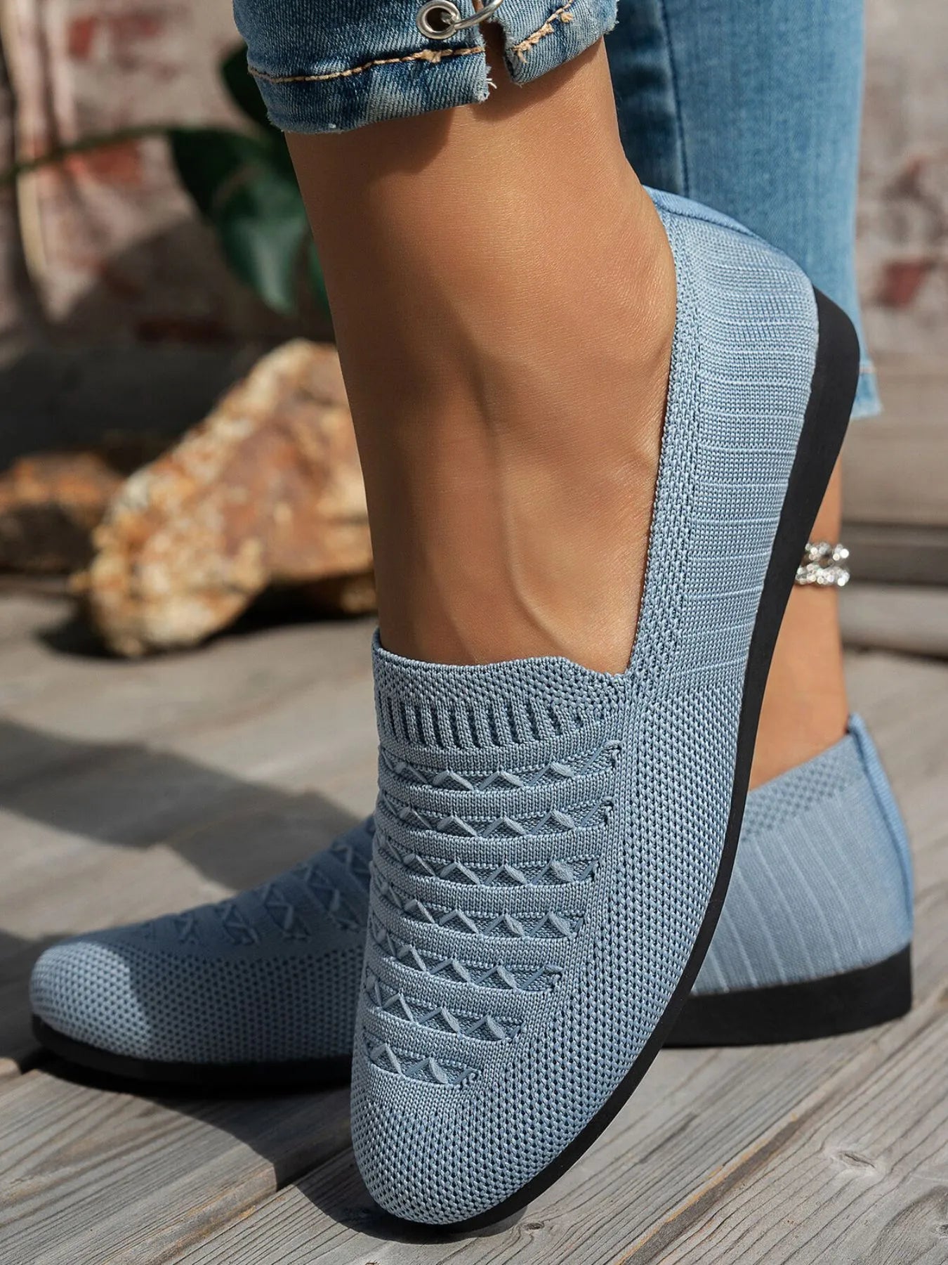 Breathable Mesh Slip - Ons - Loving It Shop