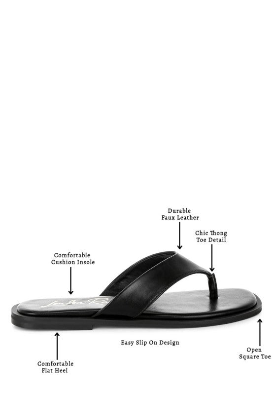 Perrys Toe-Post Thong Flats