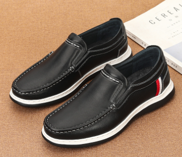 Genuine Leather Casual Men&