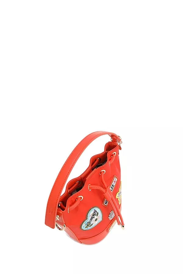 Color Patch Bucket Bag