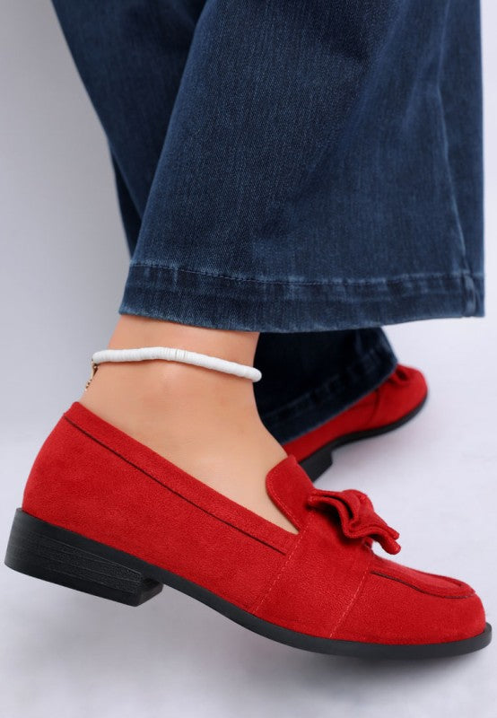Havisham Bow Accent Heeled Loafers