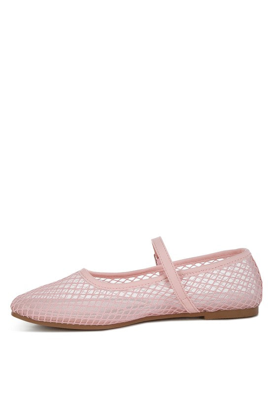 Averona Mesh Mary Jane Flats