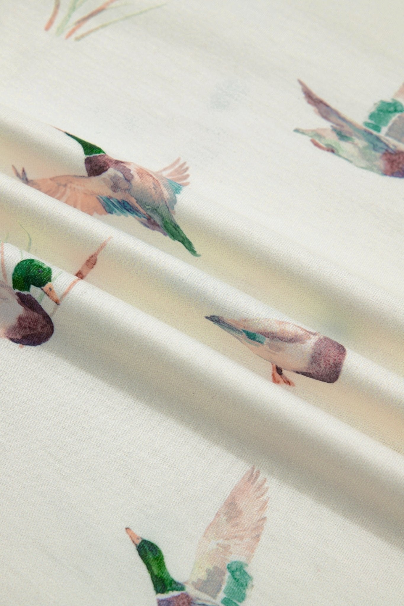 Beige Mallard Print Western Style Tank Top - Loving It Shop