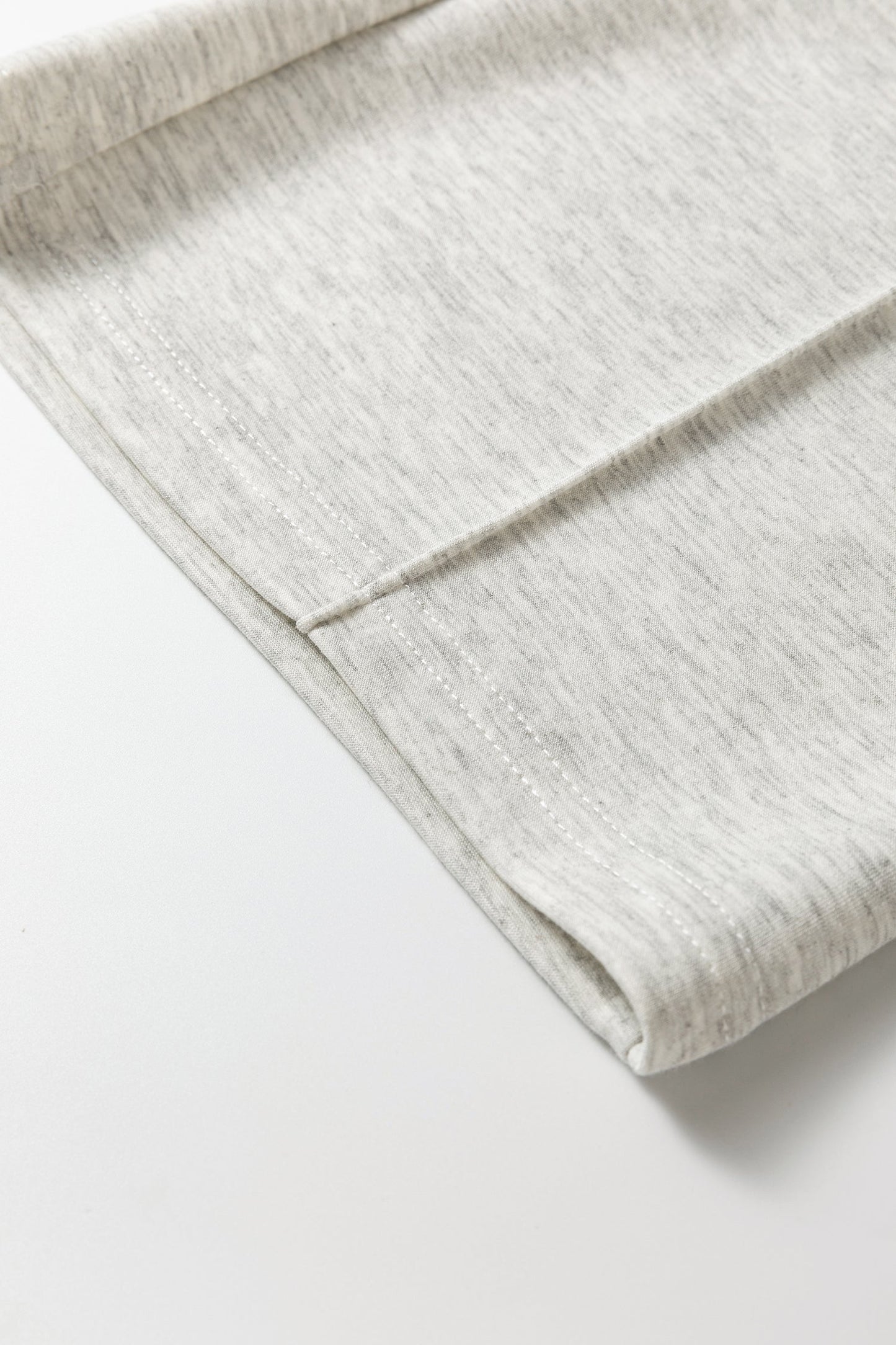 Light Grey Half Zip Polo Tee Casual Pant Set