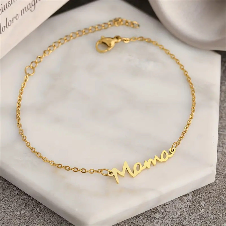 Letter Bracelet Fashion Mother&