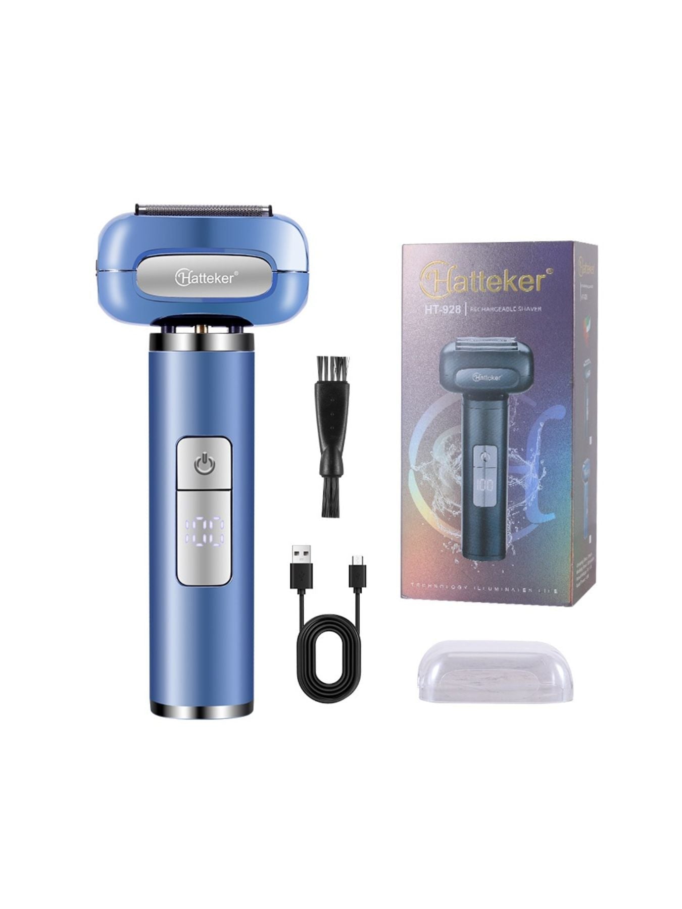 Electric Shaver with LED Display - Loving It Shop