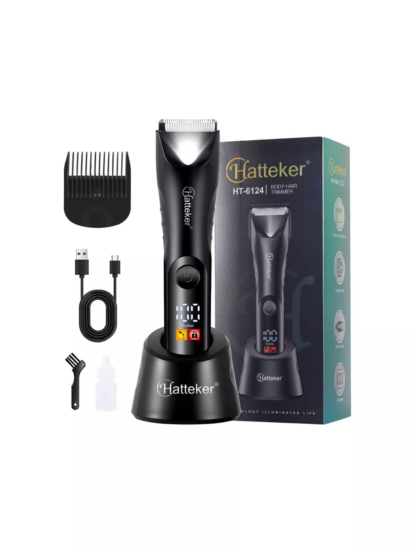 Ceramic Blade Portable Waterproof Hair Removal - Loving It Shop