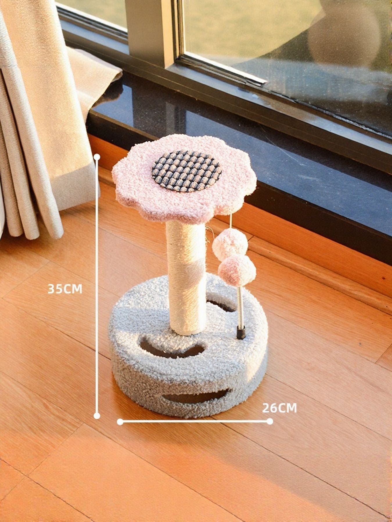 Cat Scratching Posts with Dangling Balls - Loving It Shop