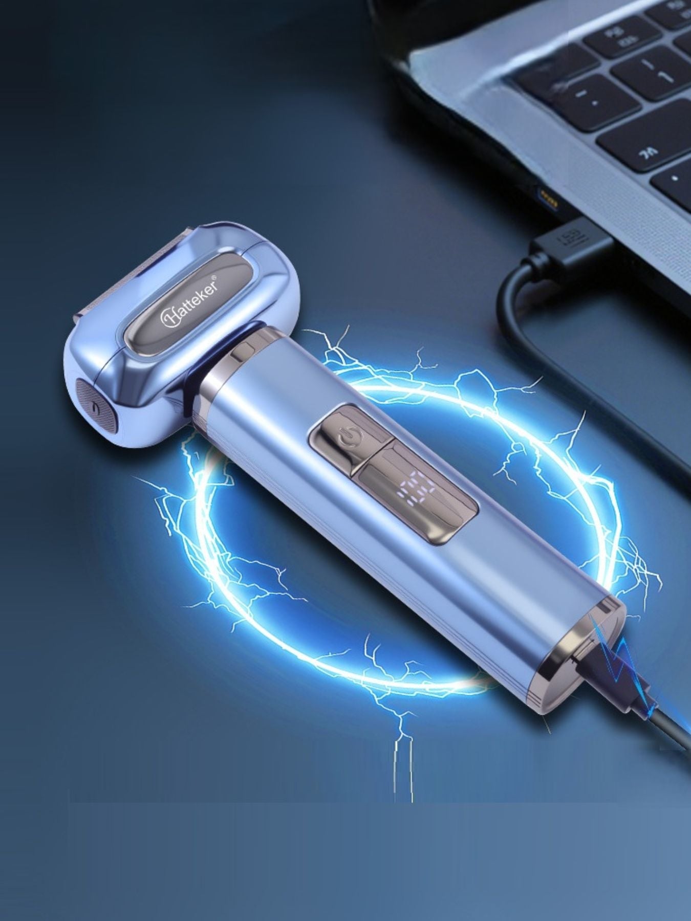 Electric Shaver with LED Display - Loving It Shop