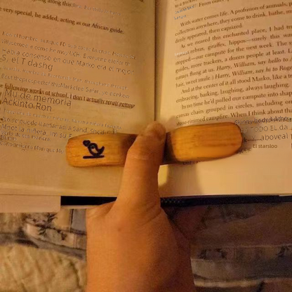 Wooden Bird Thumb Bookmark - Mother&