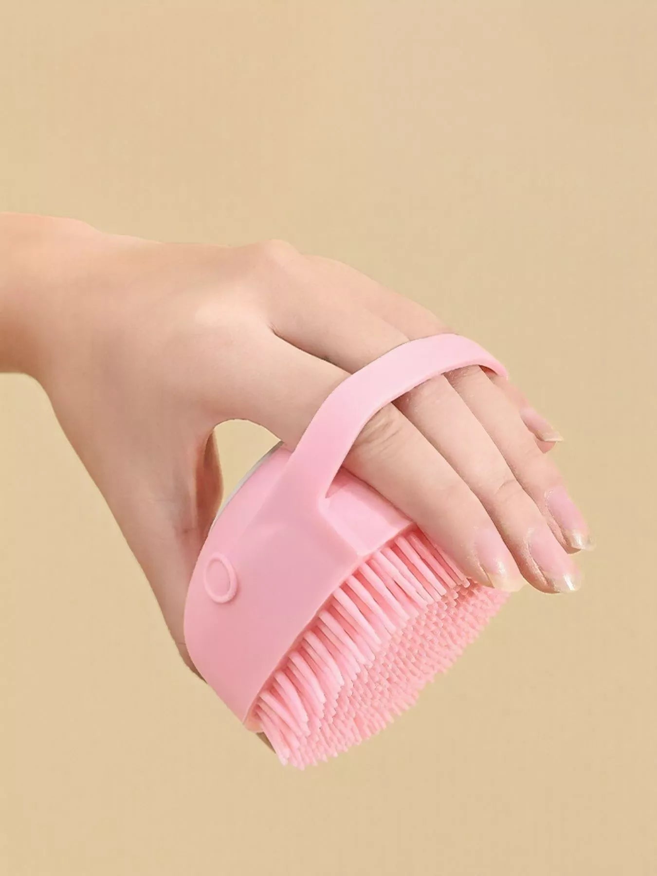 Cute Cartoon Silicone Pet Bath Brush - Loving It Shop
