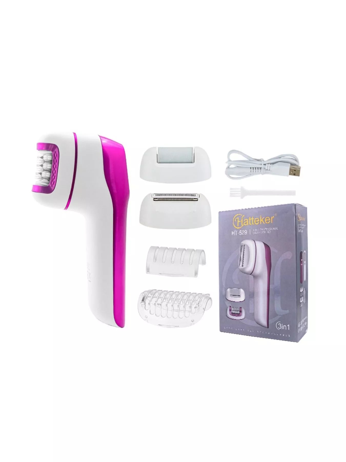 Rechargeable Painless Hair Removal Epilator - Loving It Shop